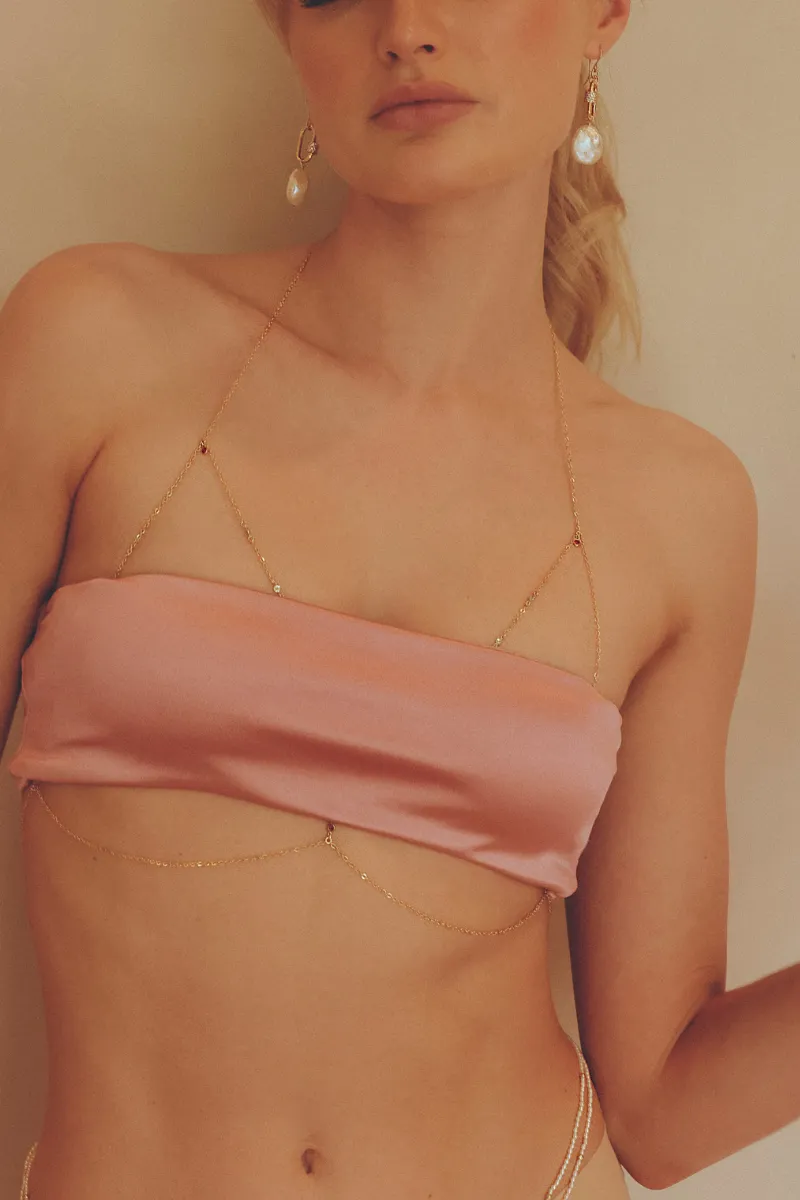 Ava Rainbow Bra Chain