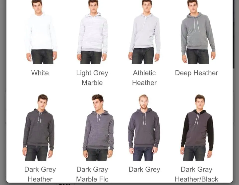 Bella Canvas Hoodies
