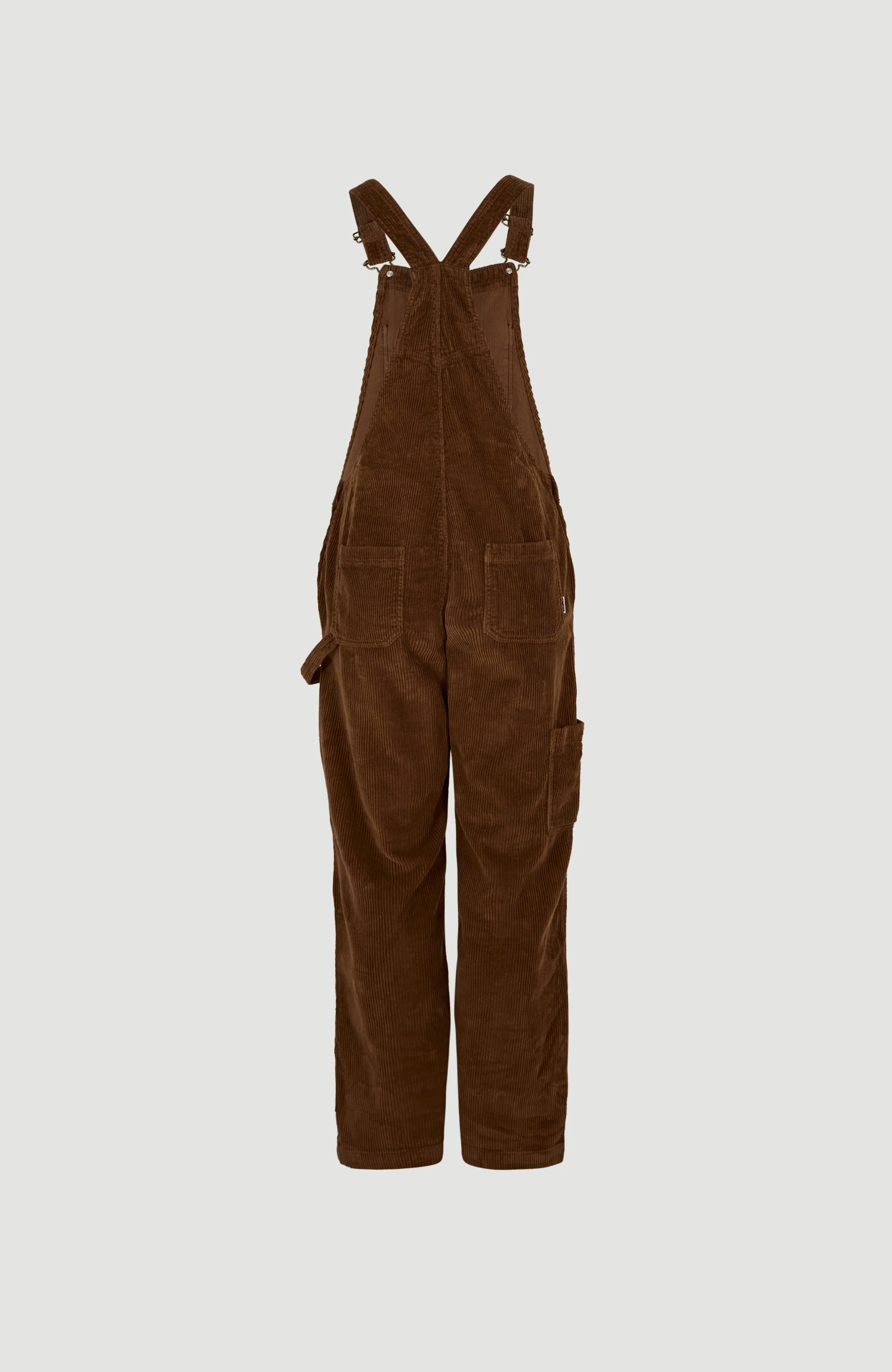 CORD DUNGAREE | Melted Chocolate