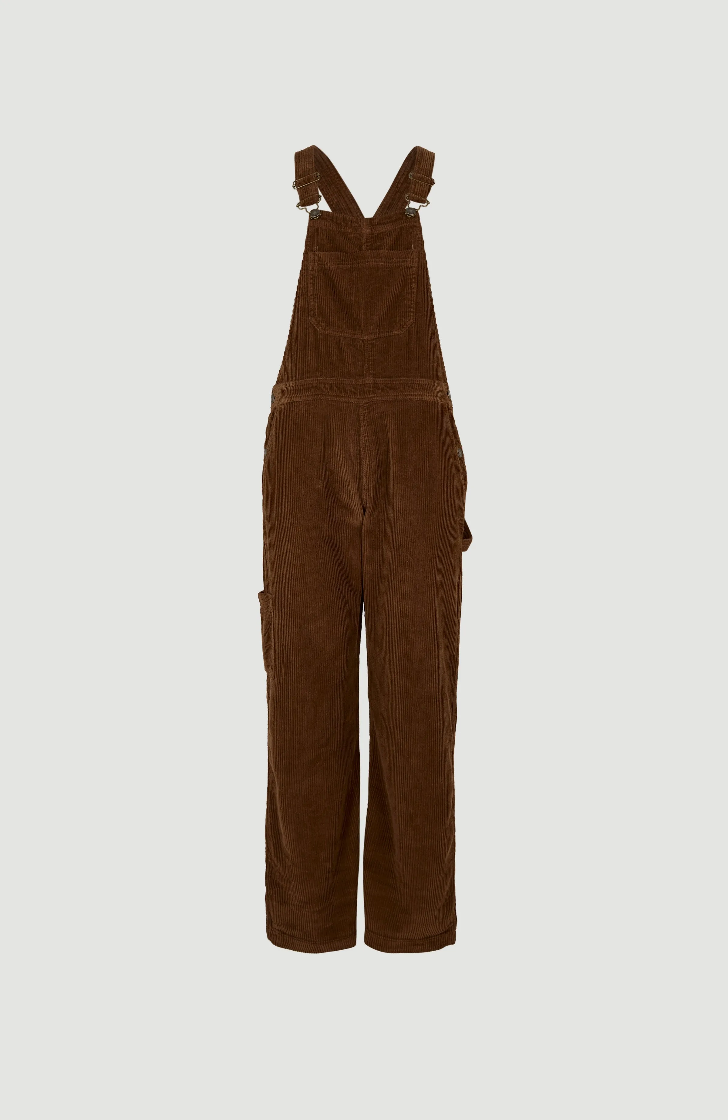 CORD DUNGAREE | Melted Chocolate