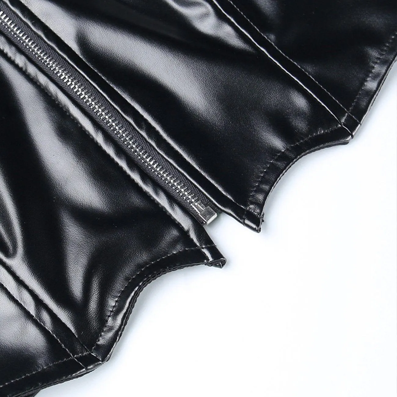Dark Bat Sling PU Vest