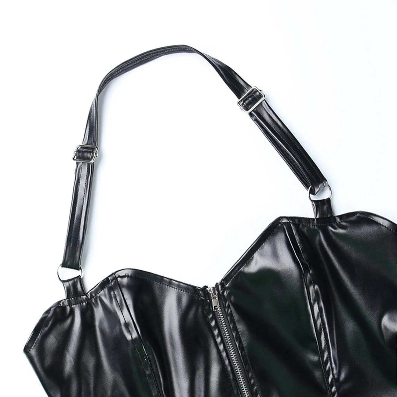 Dark Bat Sling PU Vest