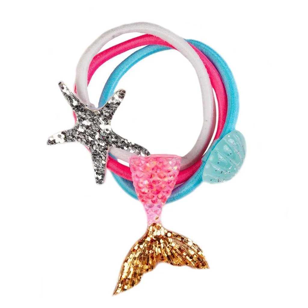 Great Pretenders Ponytail Holders - Mermastic Elastics