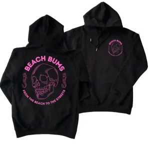 Mermaid Beach To Streets Black Hoodie