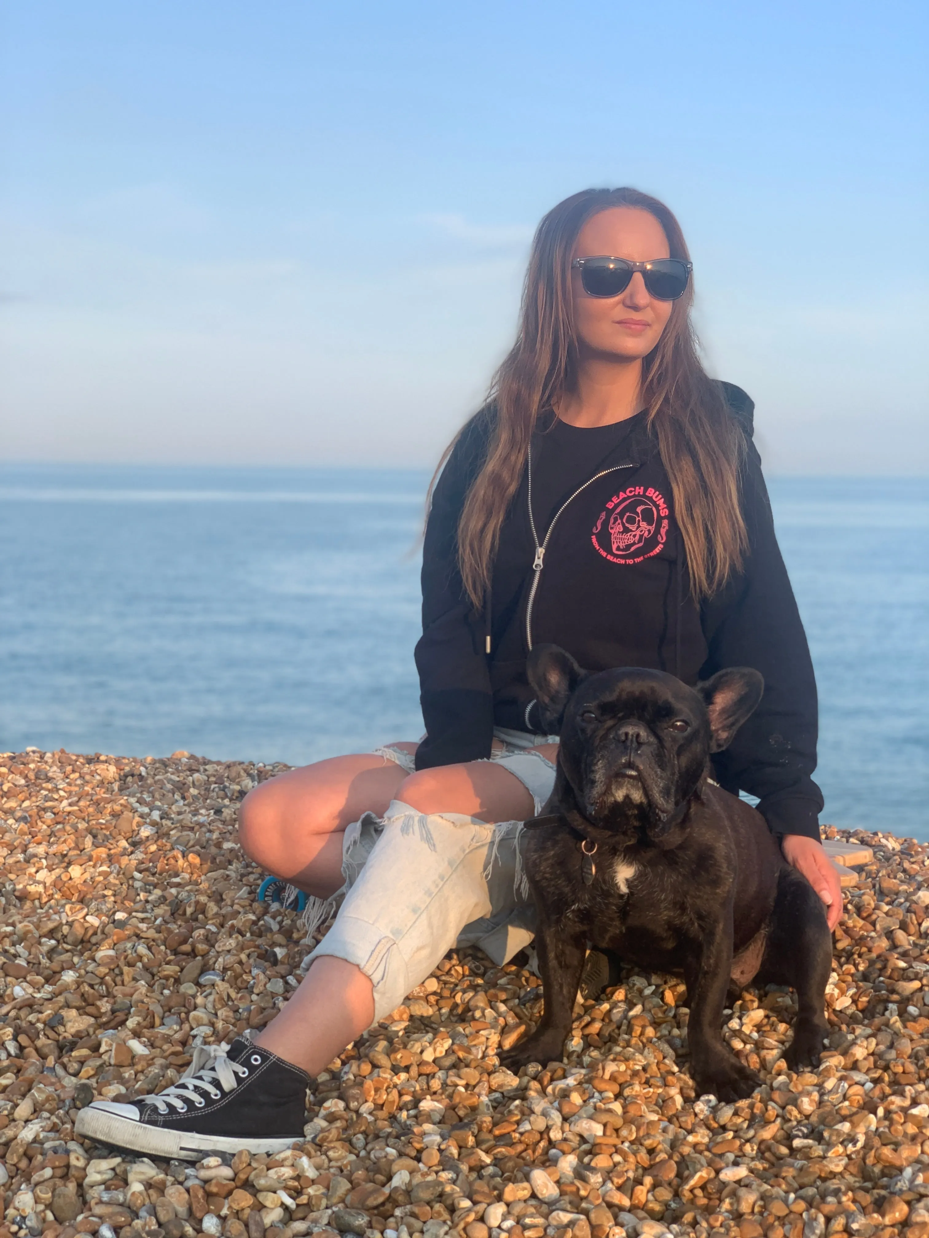 Mermaid From The Beach To The Streets Zipped Hoodie
