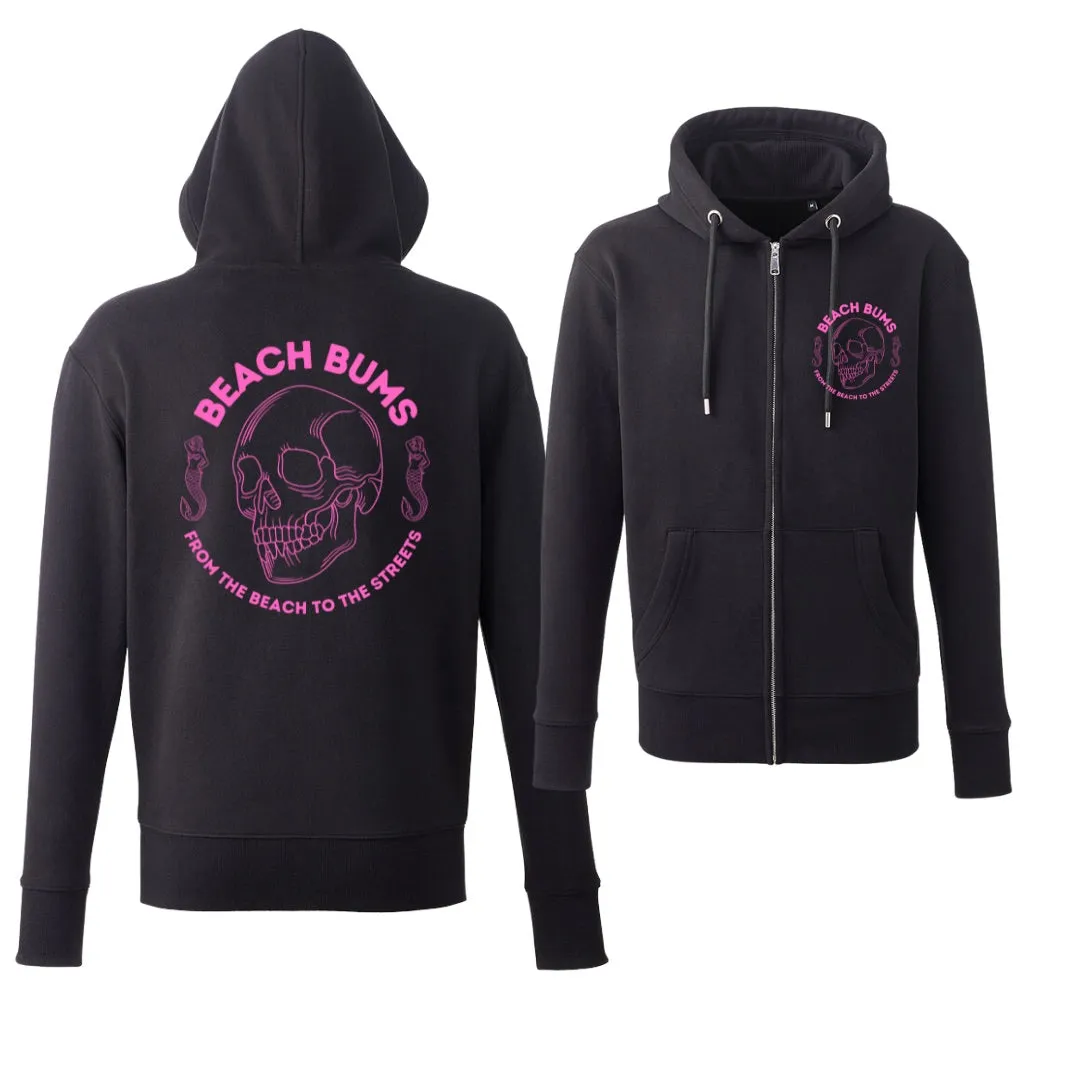 Mermaid From The Beach To The Streets Zipped Hoodie