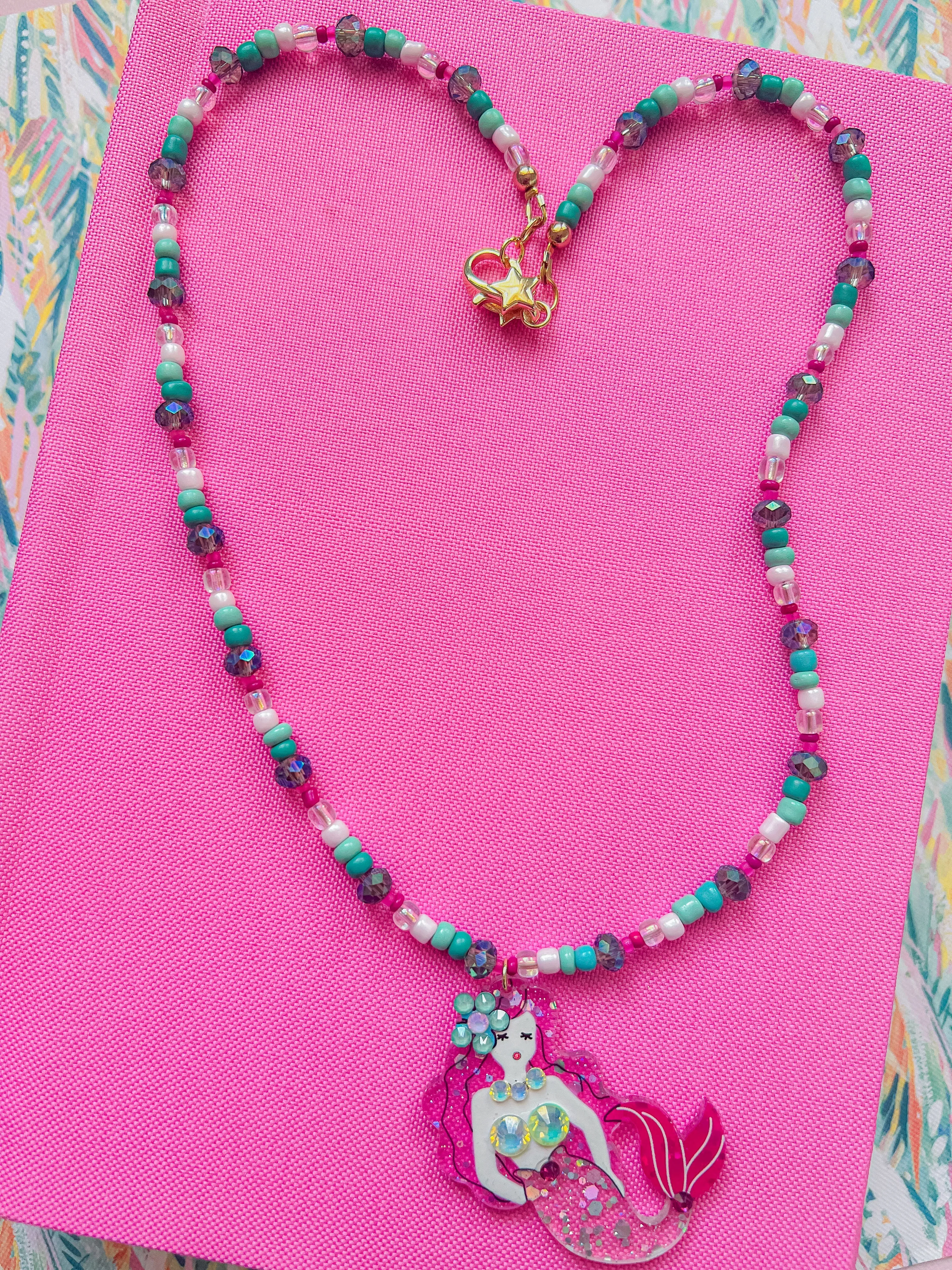 Mermaid Girl Necklace