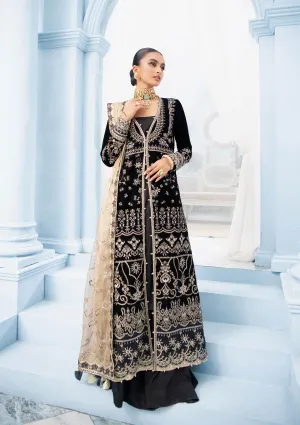 MON AMOUR - LOOK 02 | AIK Atelier Mon Amour Velvet 2021  Unstitched Embroidered Velvet Suits