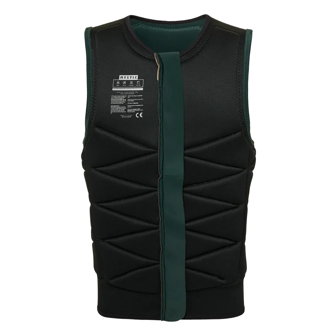 Mystic 2023 Outlaw Impact Vest Fzip Wake