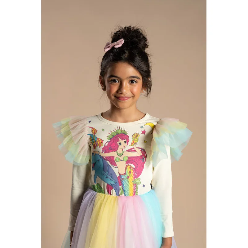 Rock Your Kid Mermaid And Friends Flounce Dress
