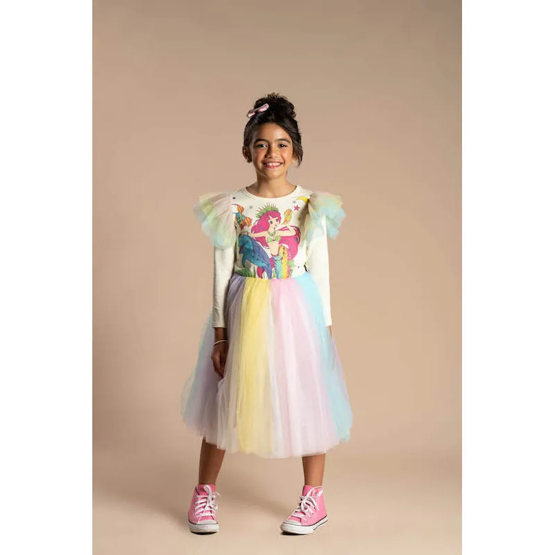 Rock Your Kid Mermaid And Friends Flounce Dress