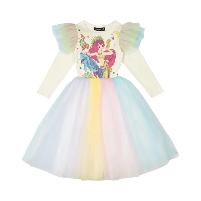 Rock Your Kid Mermaid And Friends Flounce Dress