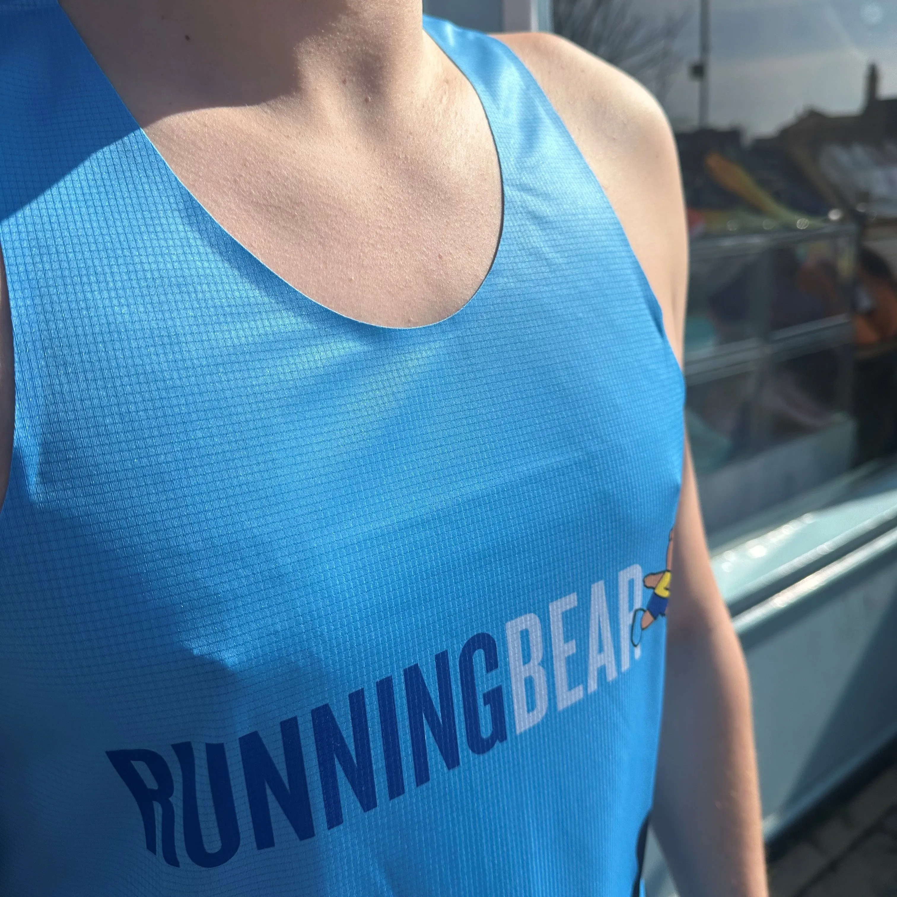 Running Bear Running Club Bonded Vest - Mens