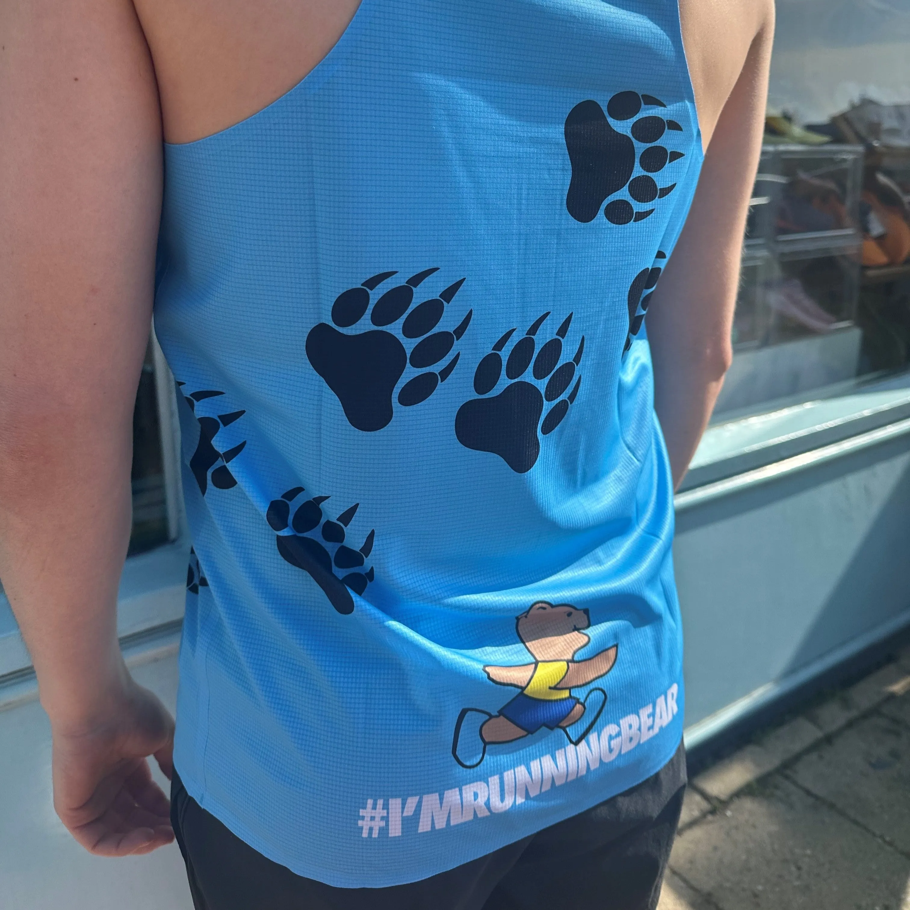 Running Bear Running Club Bonded Vest - Mens